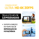 Câmera Sport Ultra HD 4K/30fps WiFi 2.0 | ESQUENTA BLACK