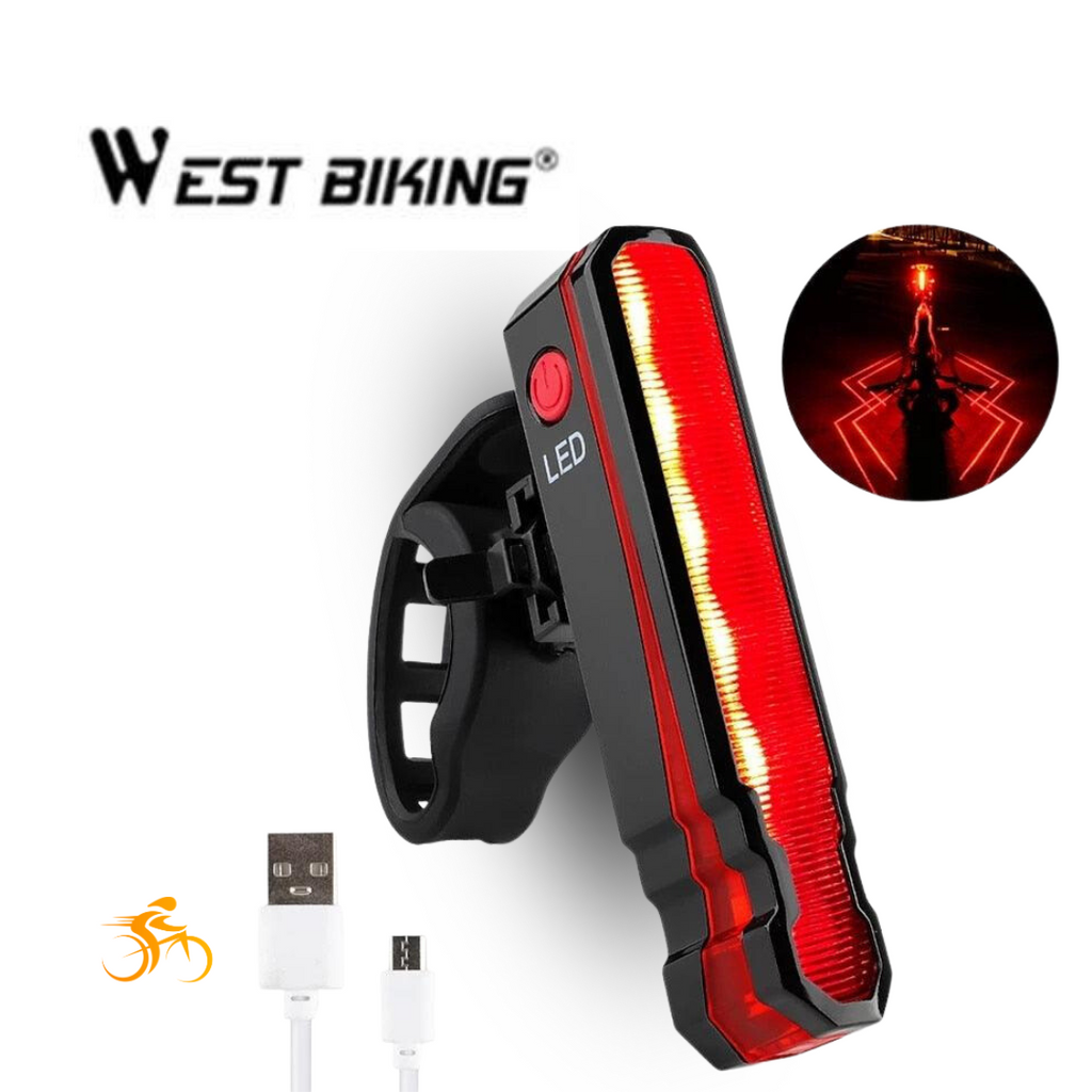 Lanterna Ciclovia Laser West Biking