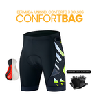 Bermuda Unissex 3 Bolsos ComfortBag + BRINDE LUVA SUPERGEL