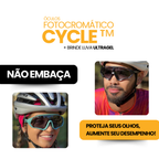 Combo BikeFriday | Óculos Fotocromático + Farol + Luva + 3 Brindes Exclusivos