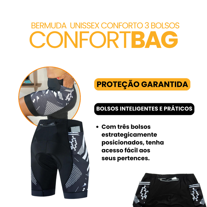 Compressão e costura plana fecham o sistema