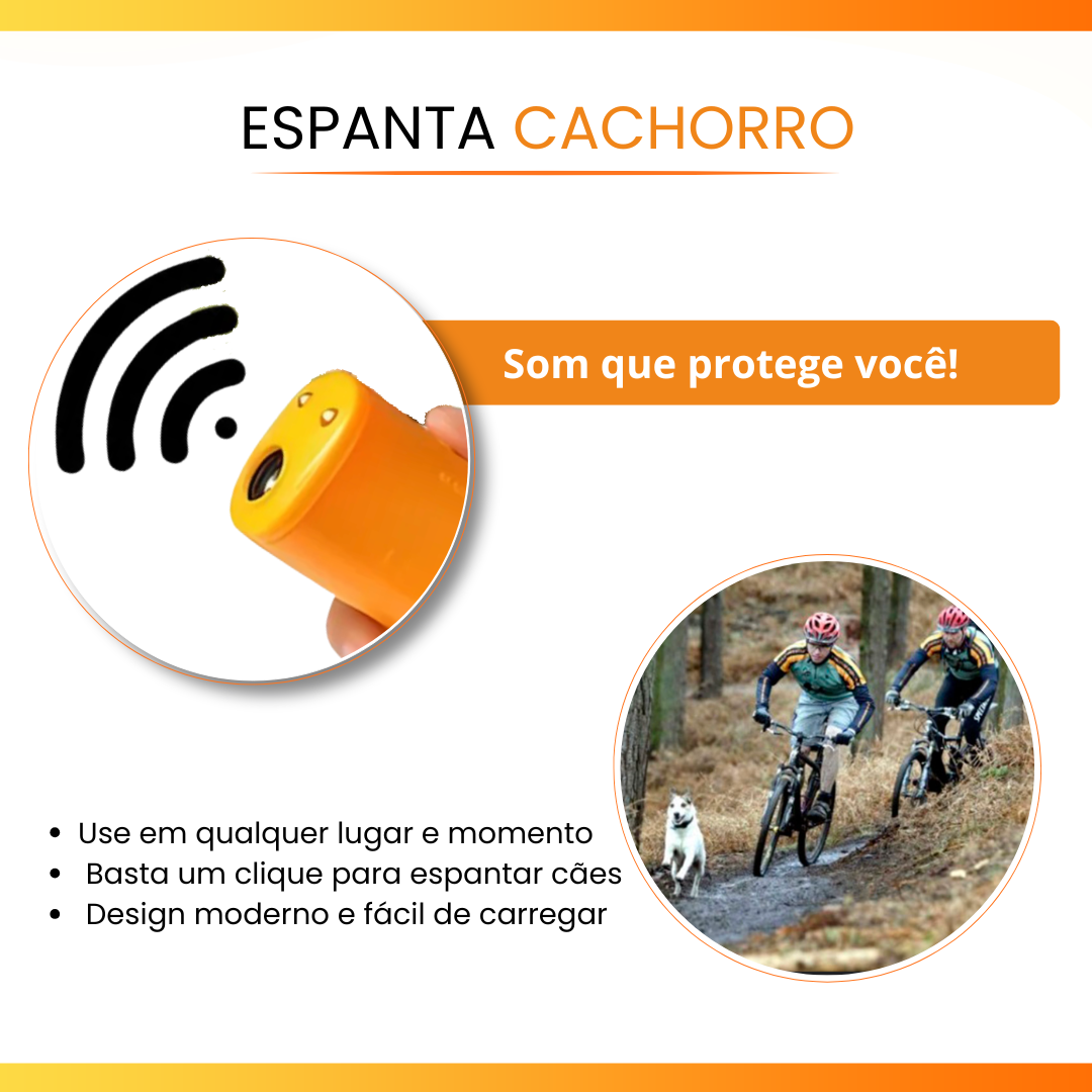Espanta Cachorro Ultra + Brinde Exclusivo