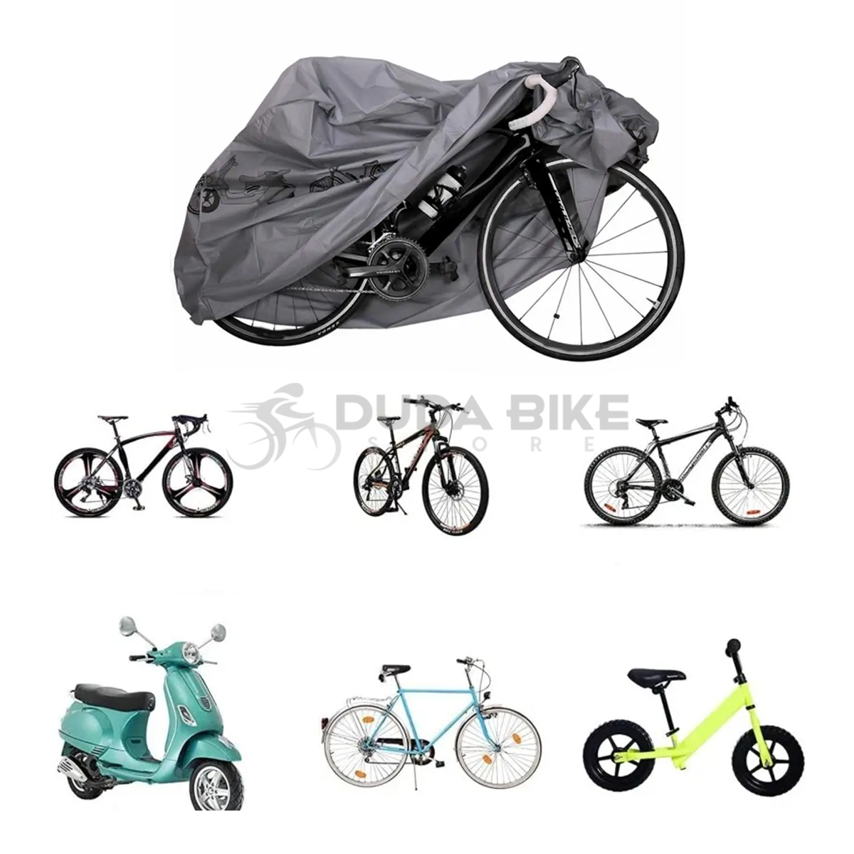 A bike entra em casa sem trazer a rua junto.