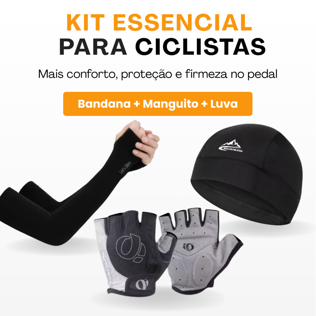 Combo Sports | Bandana + Manguito + Luva
