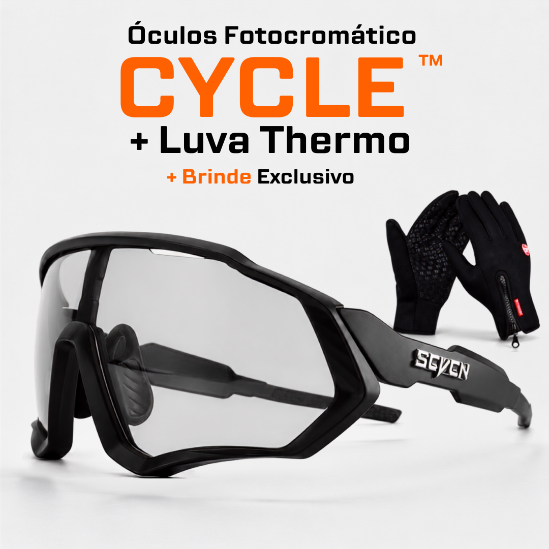óculos fotocromático para ciclismo