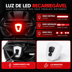 Capacete com Sinalizador e Óculos WestBiking