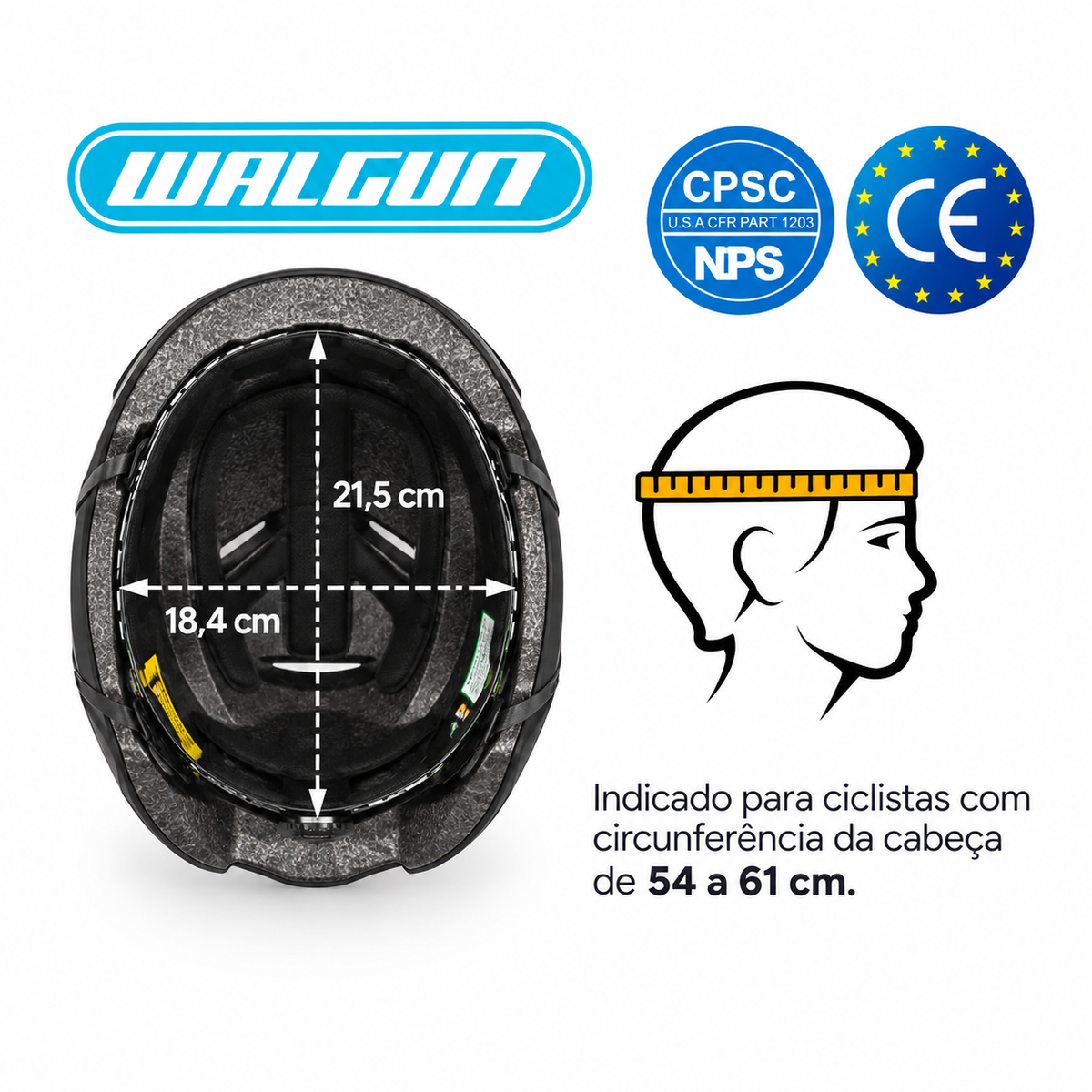 Capacete MTB Walgun