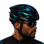 Capacete Aero Superade com Sinalizador