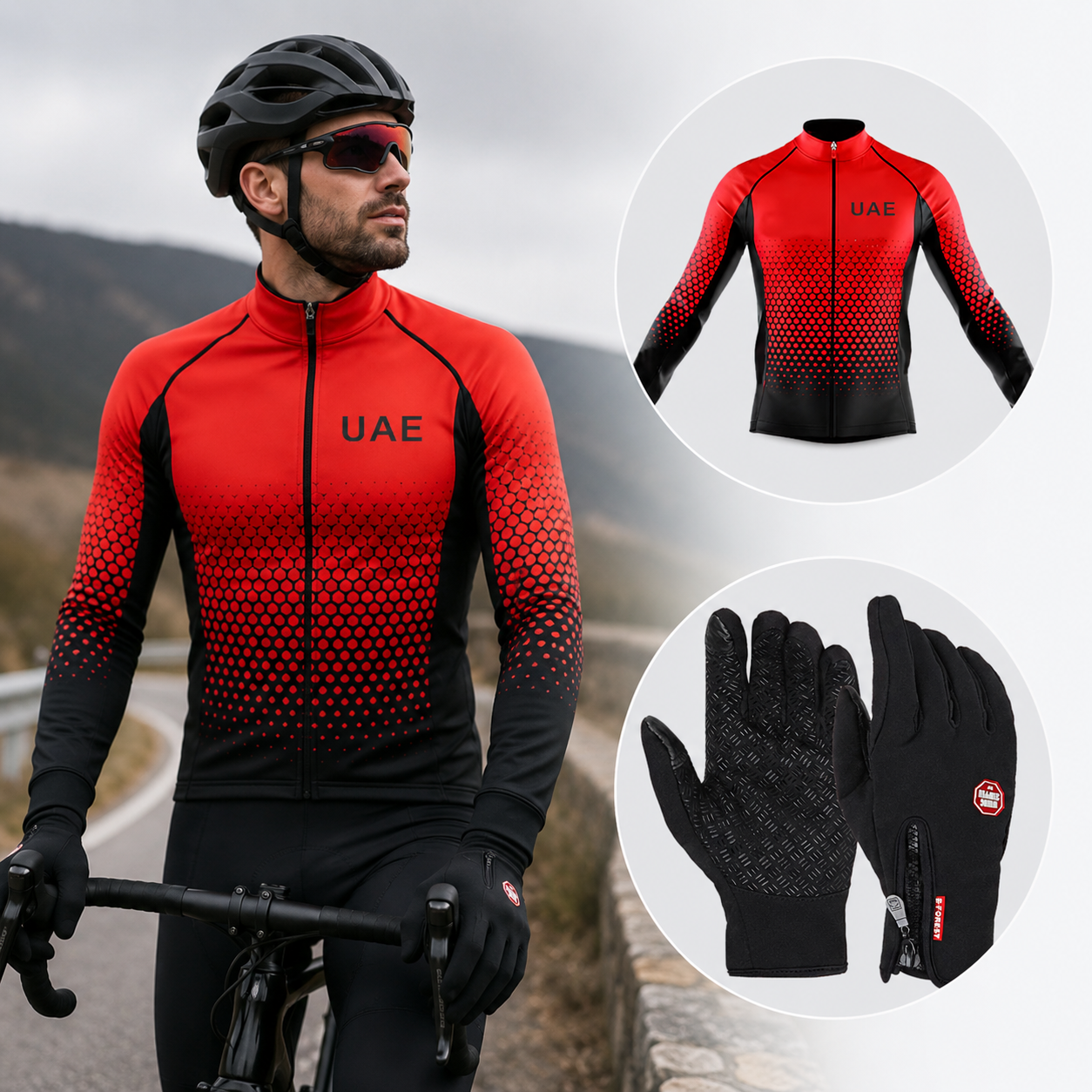 Jaqueta Térmica BikePro | BRINDE LUVA THERMO