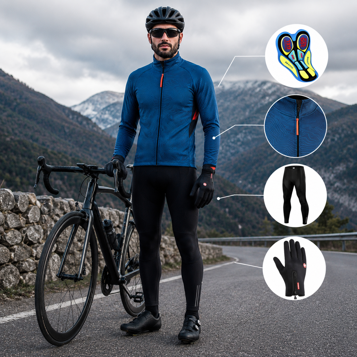 Conjunto Térmico CycleResistence™ | BRINDE LUVA THERMO