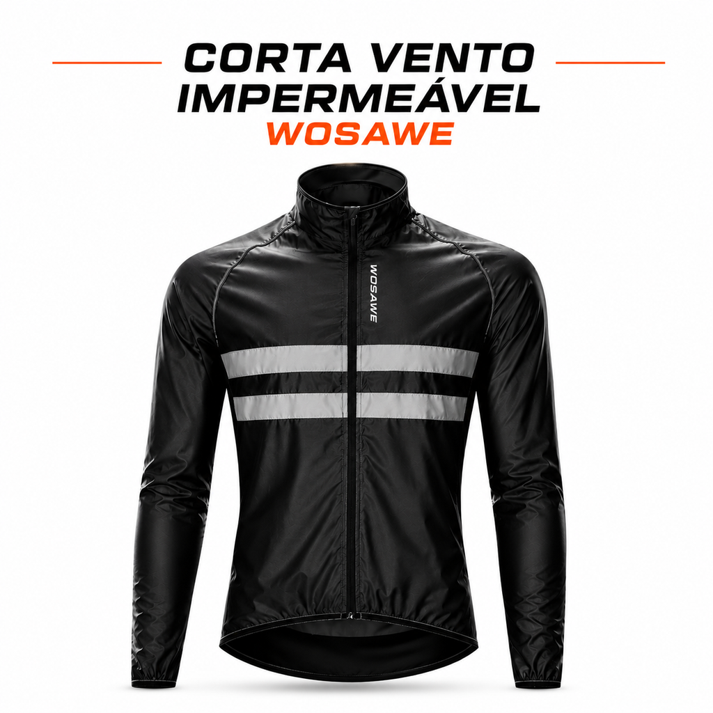 Jaqueta Corta Vento Impermeável Wosawe