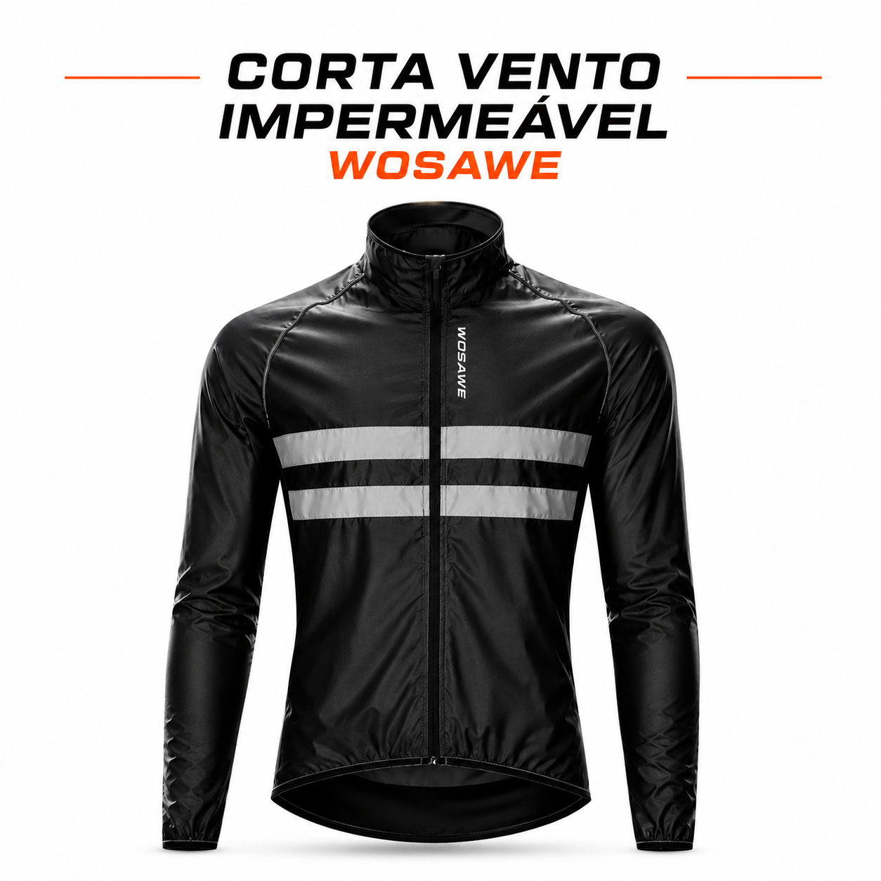 Jaqueta Corta Vento Impermeável Wosawe