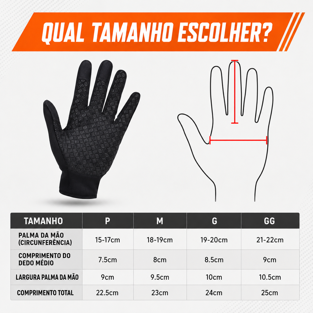 Óculos Fotocromático Cycle™ + Luva Thermo + Brinde Exclusivo