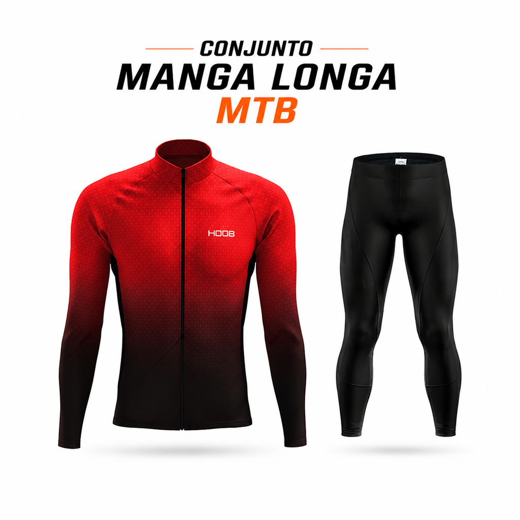 Conjunto Manga Longa MTB