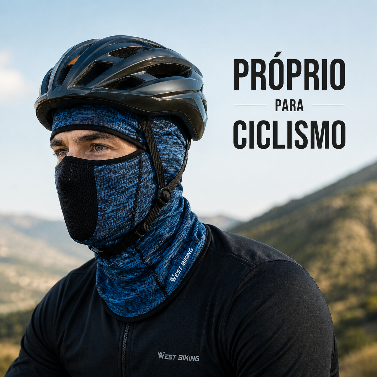 Balaclava Respirável Cycle™ + BRINDE EXCLUSIVO