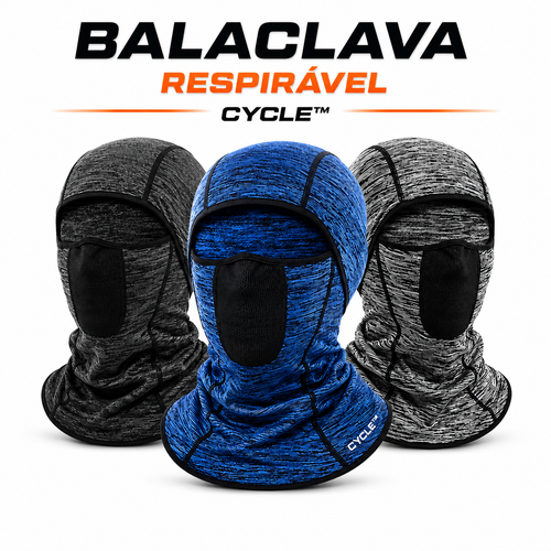 Balaclava Respirável Cycle™ + BRINDE EXCLUSIVO