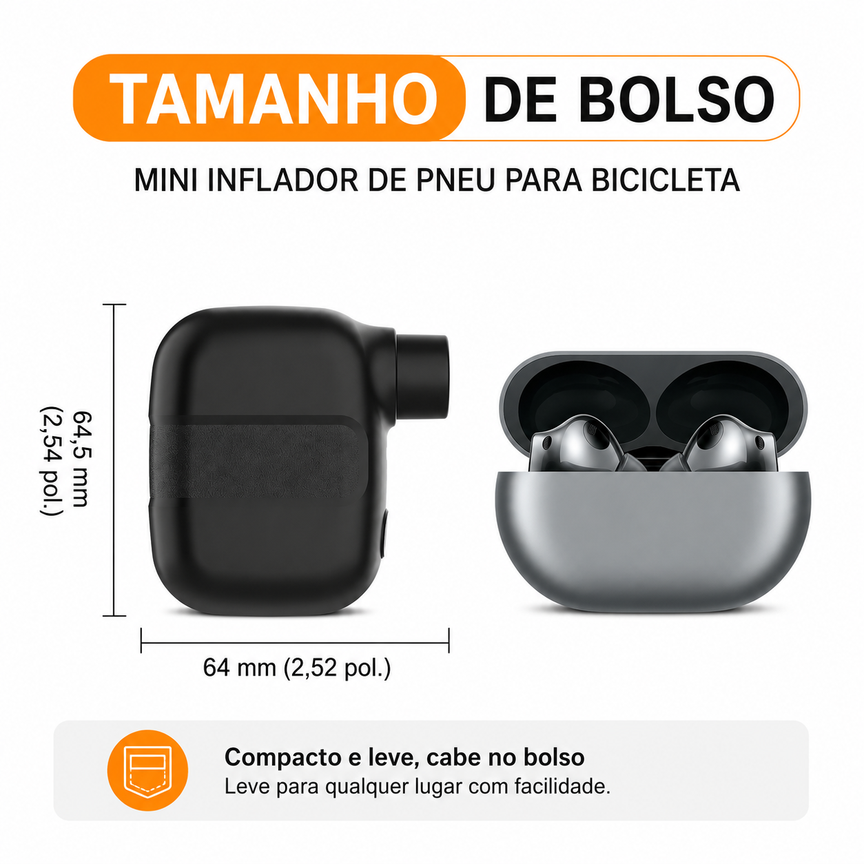 Minipump Theragun 100psi + Case de Transporte