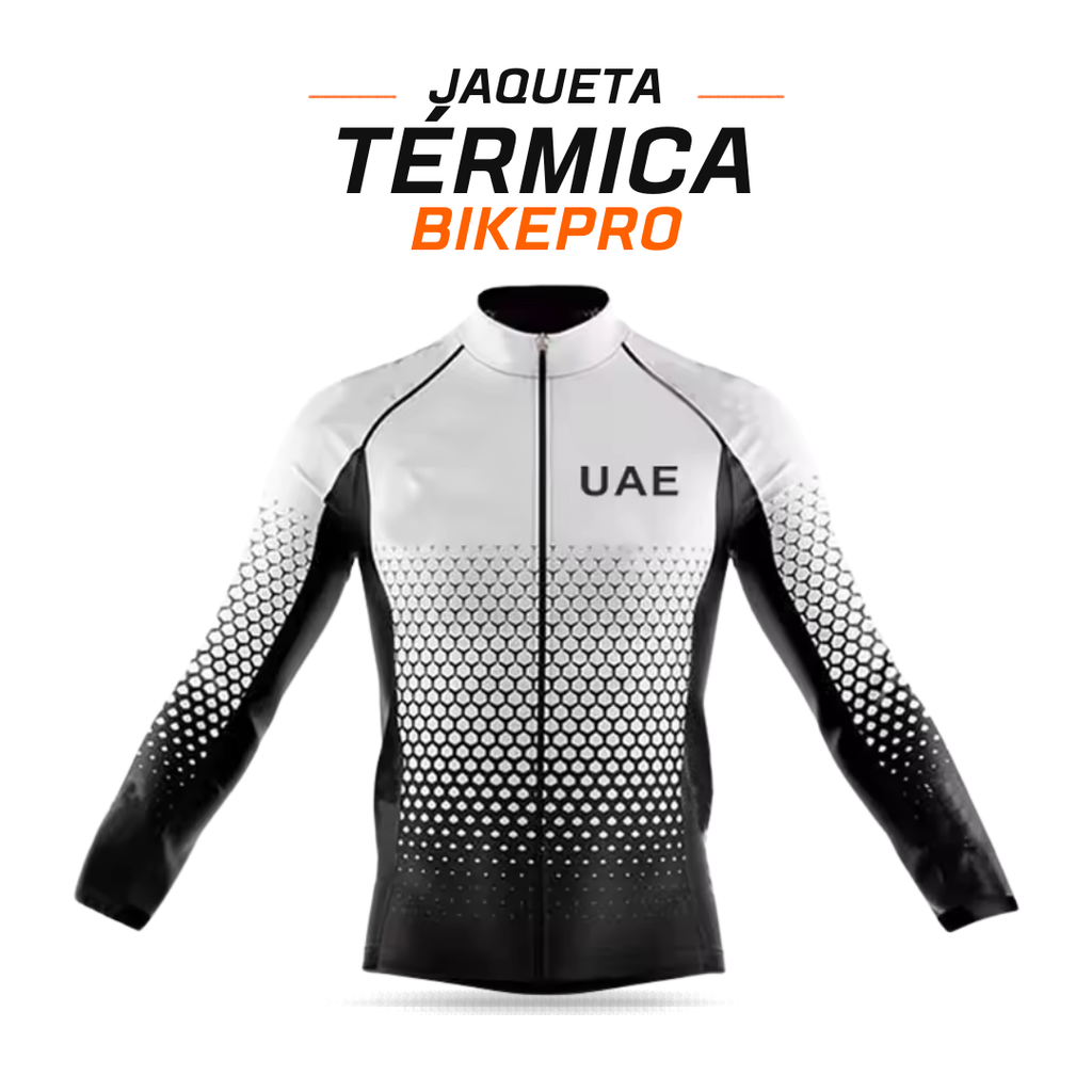Jaqueta BikePro de manga longa para ciclismo no inverno
