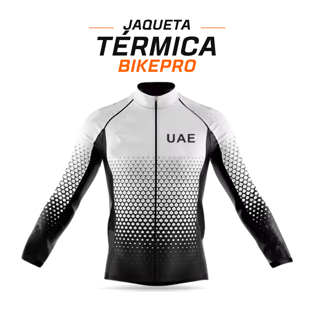 Jaqueta BikePro de manga longa para ciclismo no inverno