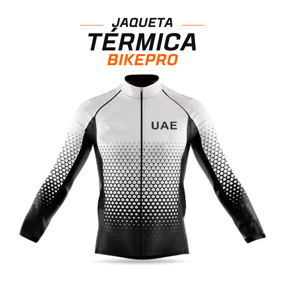 Jaqueta BikePro de manga longa para ciclismo no inverno