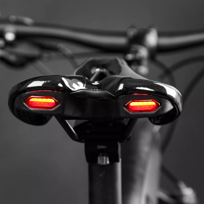 3. O LED marca a traseira