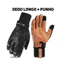 Luva Couro Ecológico West Biking | + BRINDE EXCLUSIVO