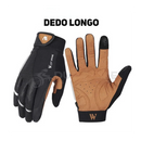 Luva Couro Ecológico West Biking | + BRINDE EXCLUSIVO