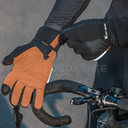 Luva Couro Ecológico West Biking | + BRINDE EXCLUSIVO