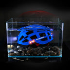 Capacete com Farol e Sinalizador Rockbros