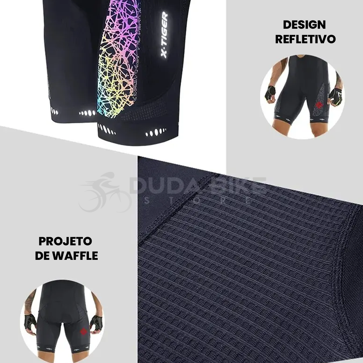 Bermuda que escorrega vira incômodo.
