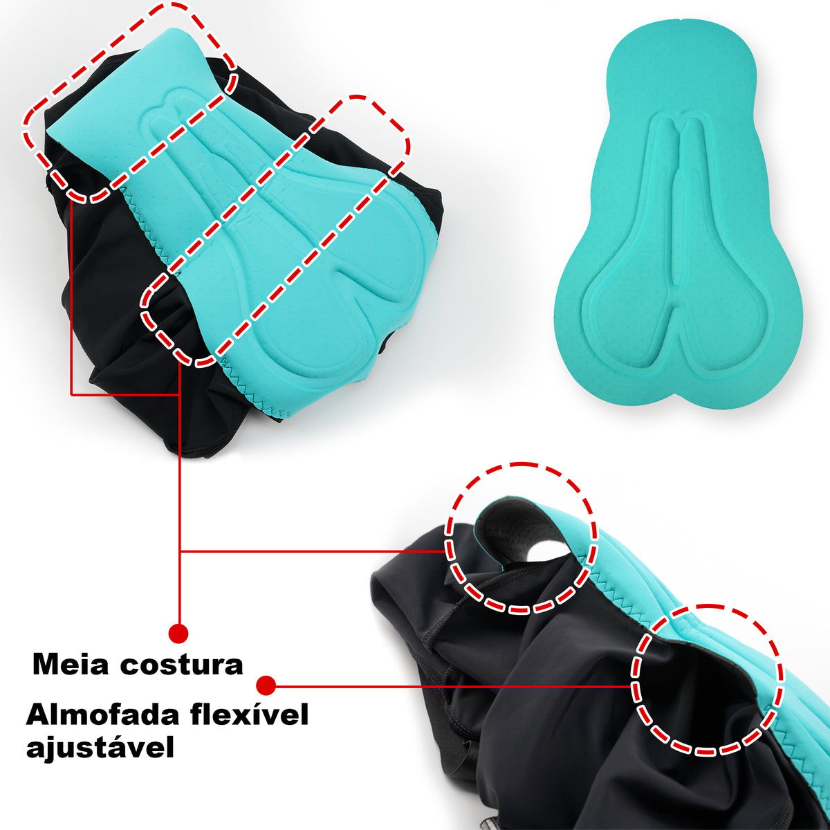 Bermuda que escorrega vira incômodo.