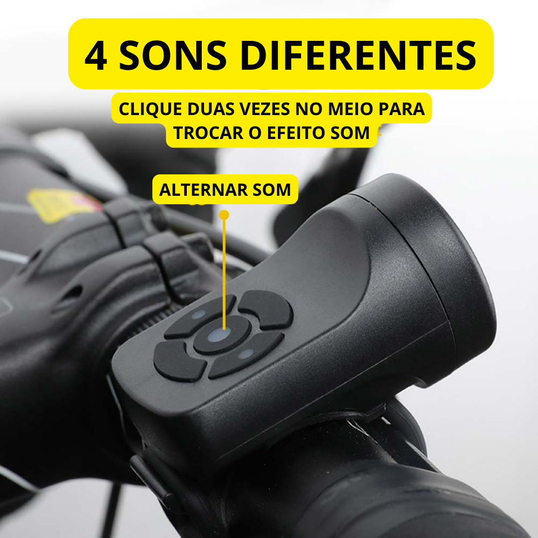 É alta de verdade ou é campainha com pilha?