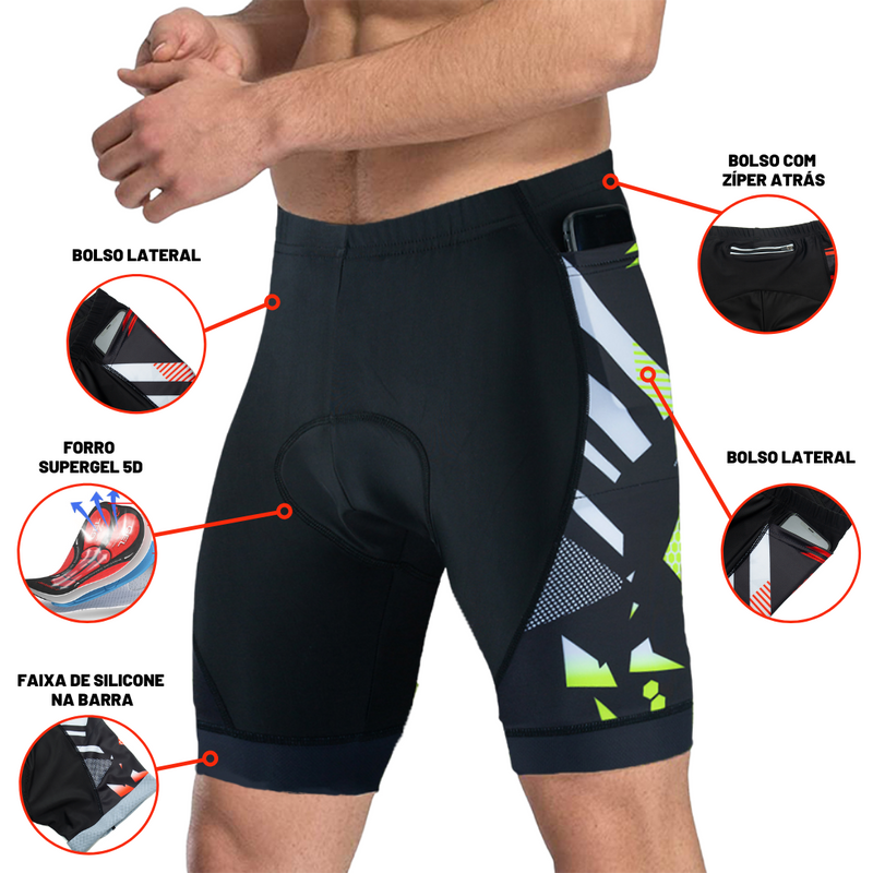 Bermuda Unissex 3 Bolsos ComfortBag™ | MÊS DO CONSUMIDOR