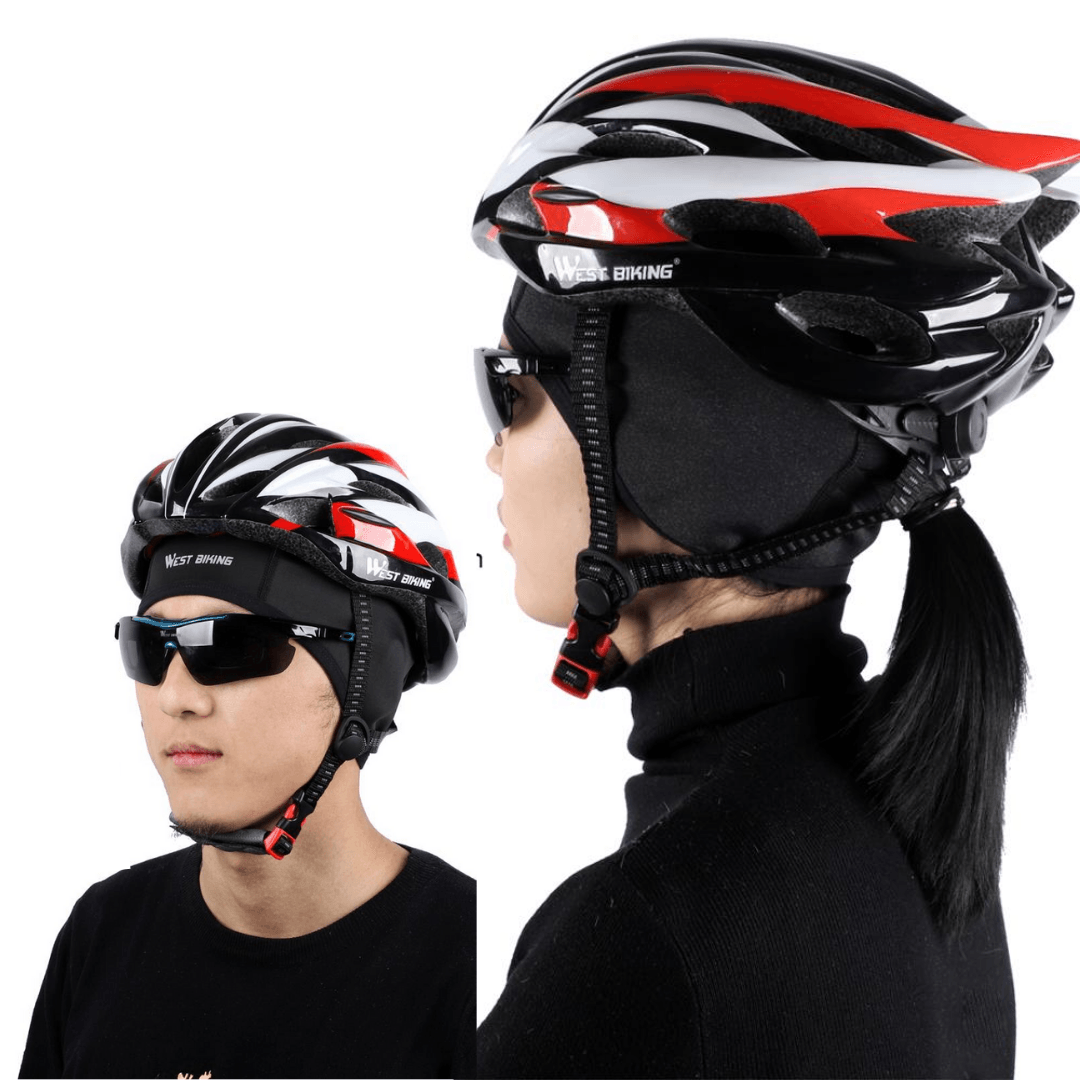 Cabe por baixo do capacete?