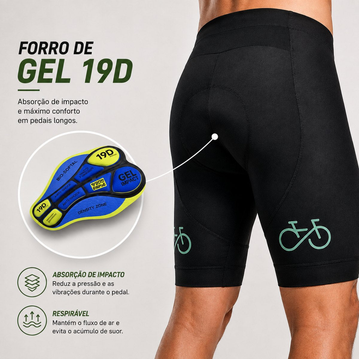 Forro de gel 19D