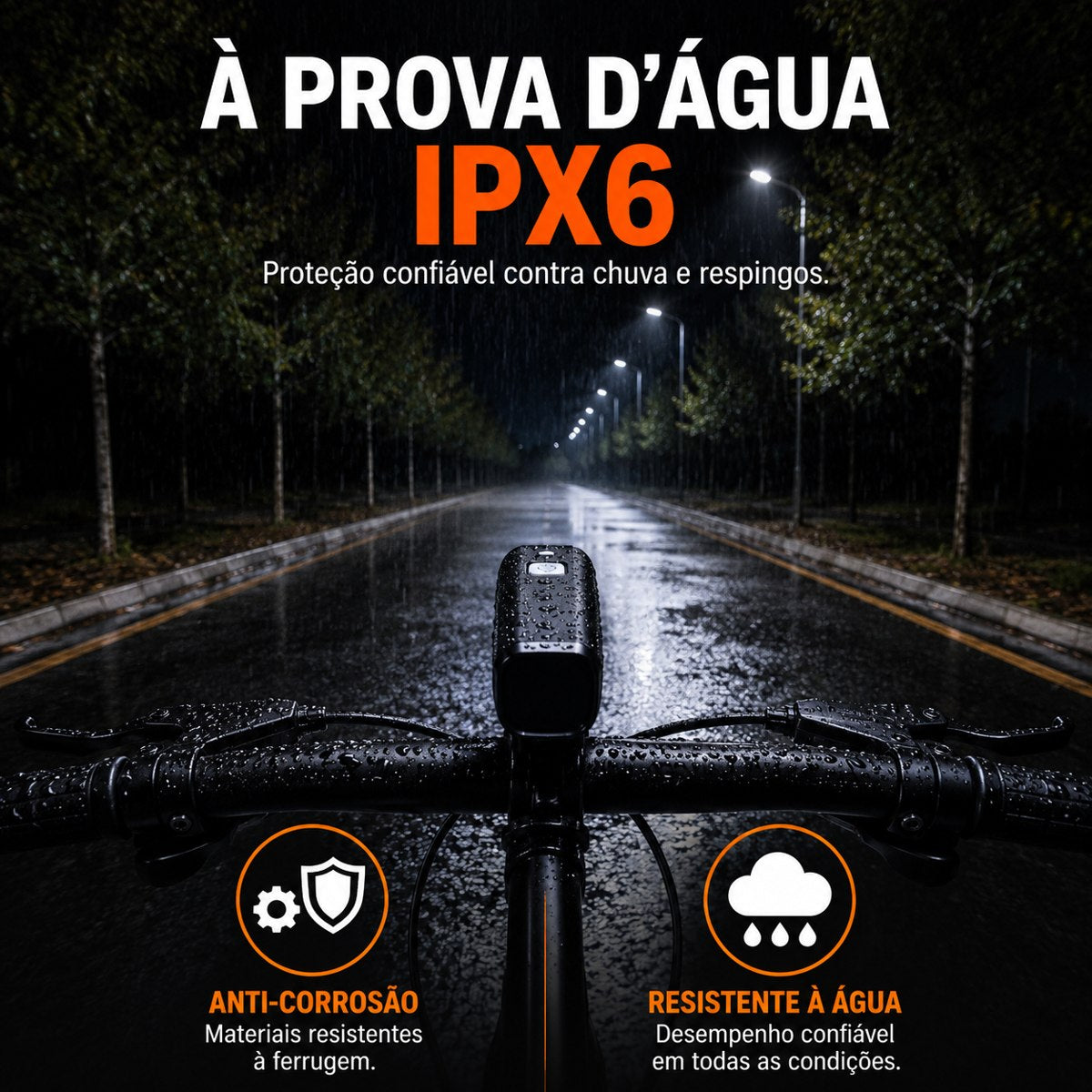 IPX6 e anti-corrosão