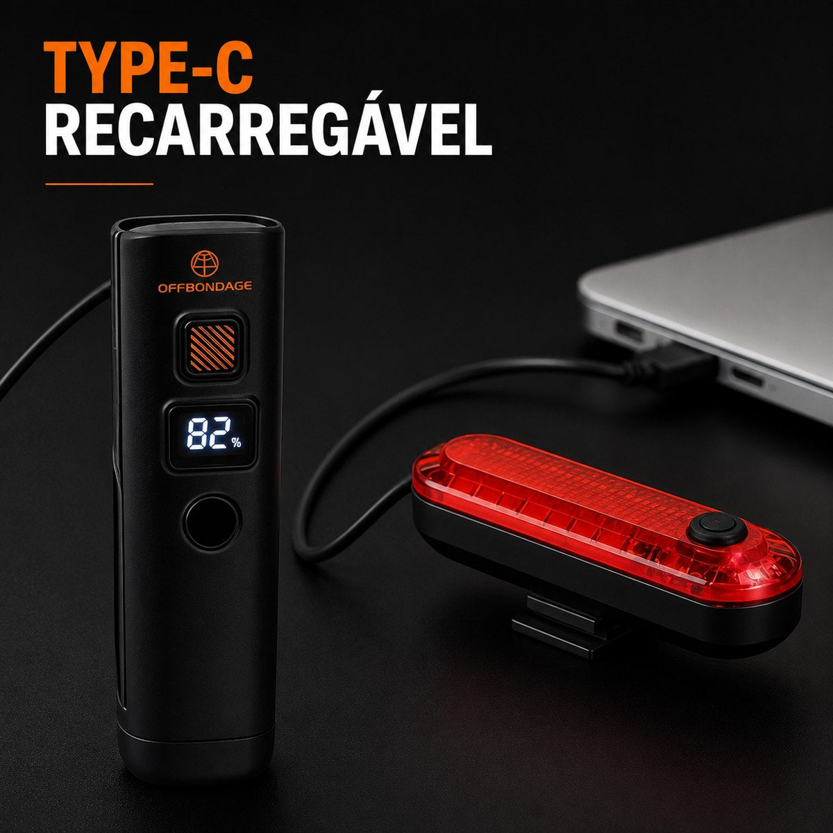 Recarga Type-C com display