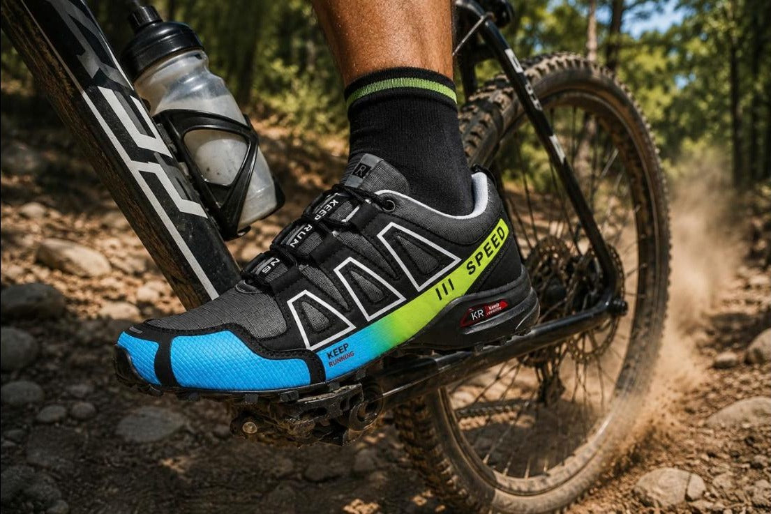 Cada watt da sua perna vai pro pedal.